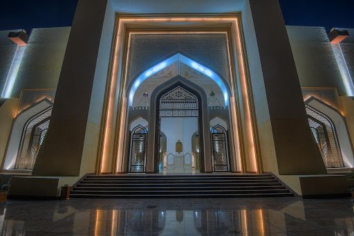 Imam Abdul Wahhab Mosque entrance