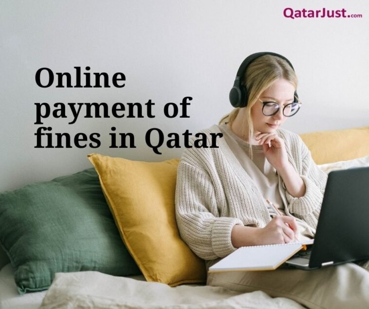 Online payment of fines in Qatar