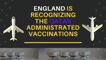 England is recognizing the Qatar administrated vaccinations