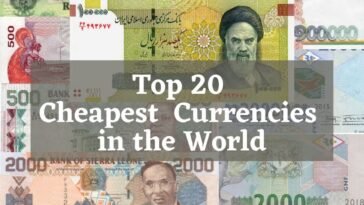 Top 20 Cheapest Currencies in the World