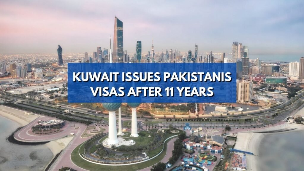 Kuwait issues Pakistanis visas after 11 years