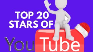 Top 20 stars of youtube