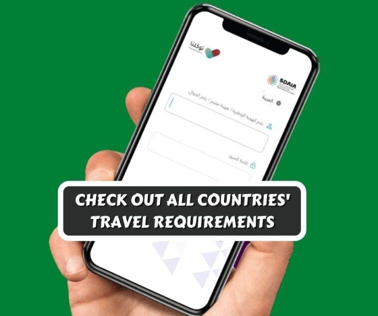 Check out all countries' travel requirements