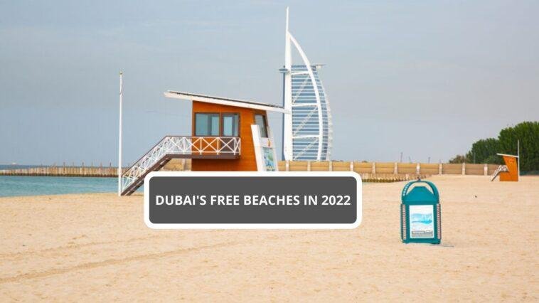 Dubai's free beaches in 2022