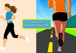 List of leg workouts at home