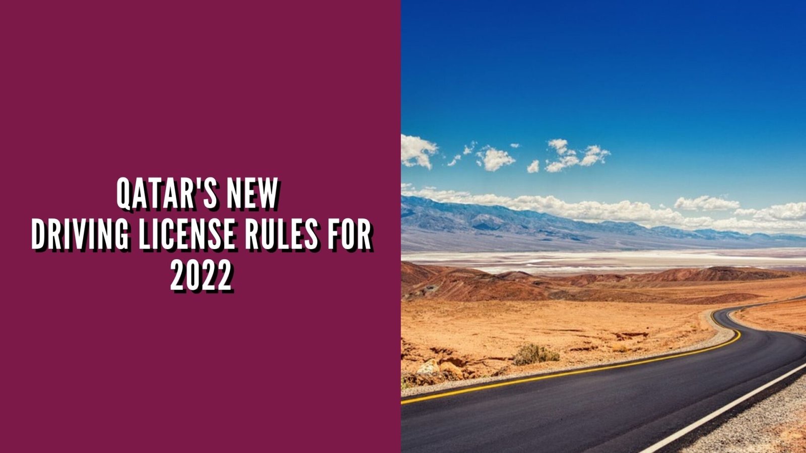 Qatar New Driving License Rules for 2022 (1)