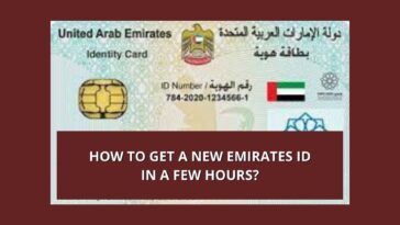 How to get a new Emirates ID in a few hours