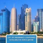 List of Insurance Companies available in Doha,Qatar