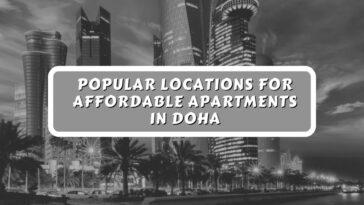 Popular locations for affordable apartments in Doha
