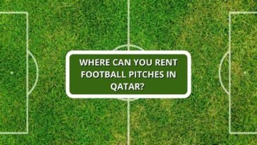 Where can I rent football pitches in Qatar