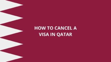How to cancel a visa in Qatar