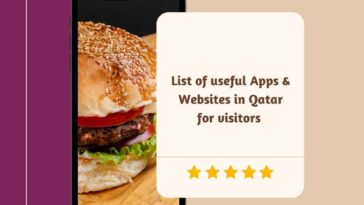 List of useful Apps & Websites in Qatar for visitors