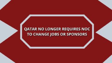 Qatar no longer requires NOC to change jobs or sponsors