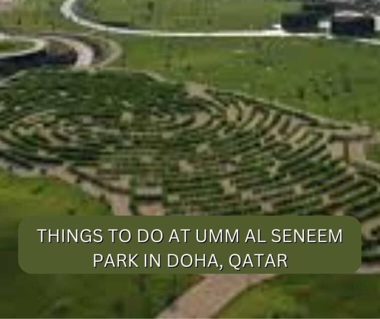 Things to do Umm Al Seneem Park in Doha, Qatar