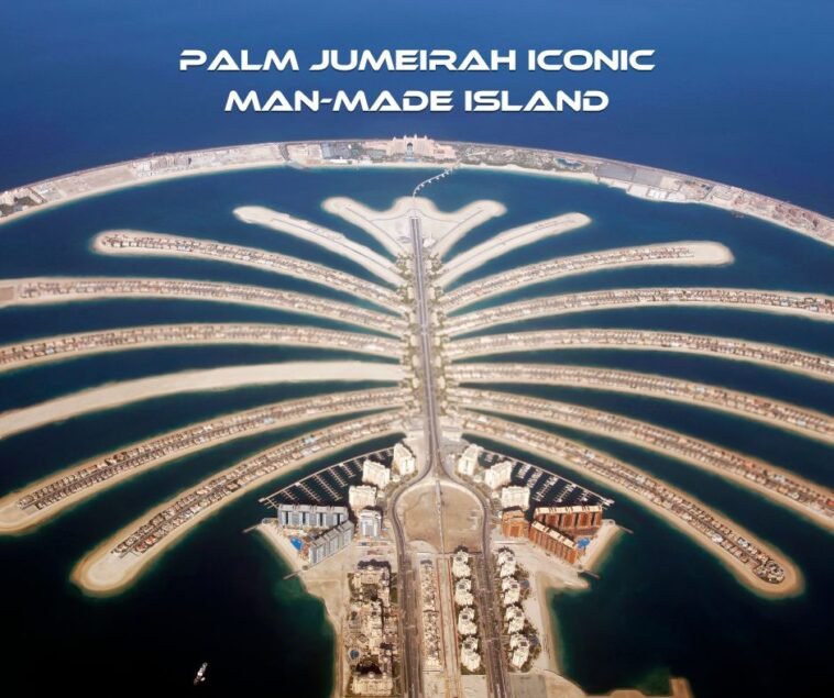 Palm Jumeirah iconic man-made island