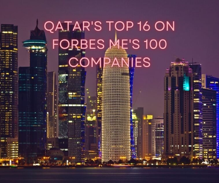 Qatar's Top 16 on Forbes ME's 100 Companies