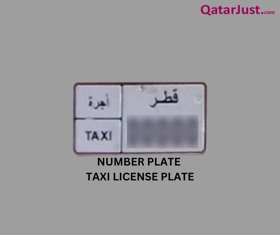 Taxi License Plate